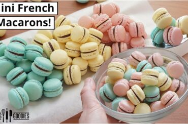 $5 MINI Gourmet FRENCH MACARONS! How to make French Macarons for beginners! French Macaron Recipe