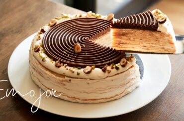 Mille Crepe Recipe with French Crepes