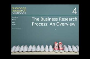 Business Research Methods Ch 04 The Business Research Process An Overview