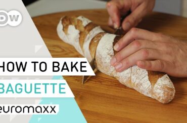 Baguette Recipe from France | Baking tutorial | Baguette | Baking Bread