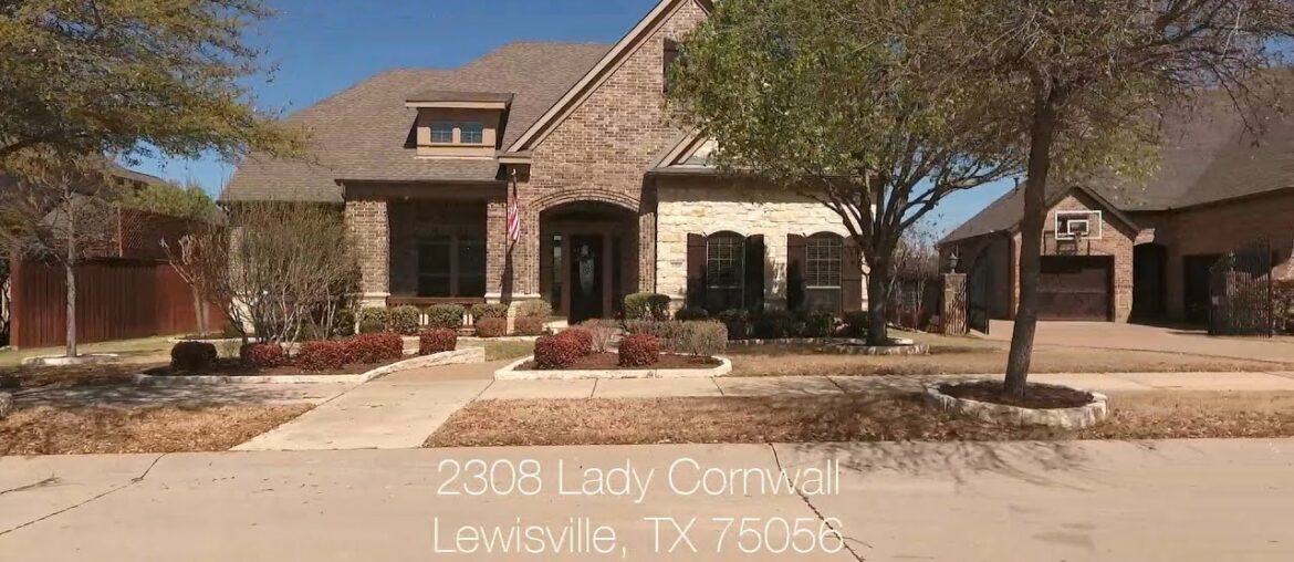 2308 Lady Cornwall Drive Lewisville TX 75056 Castle Hills Subdivision North Dallas Texas 2308 Lady Cornwall Drive Lewisville TX 75056 Castle Hills Subdivision North Dallas Texas
