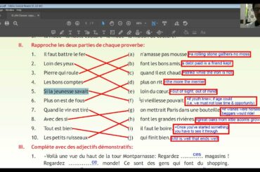 3) CBSE FRENCH Class 10 Chapter 1 Retrouvons Nos Amis Part III