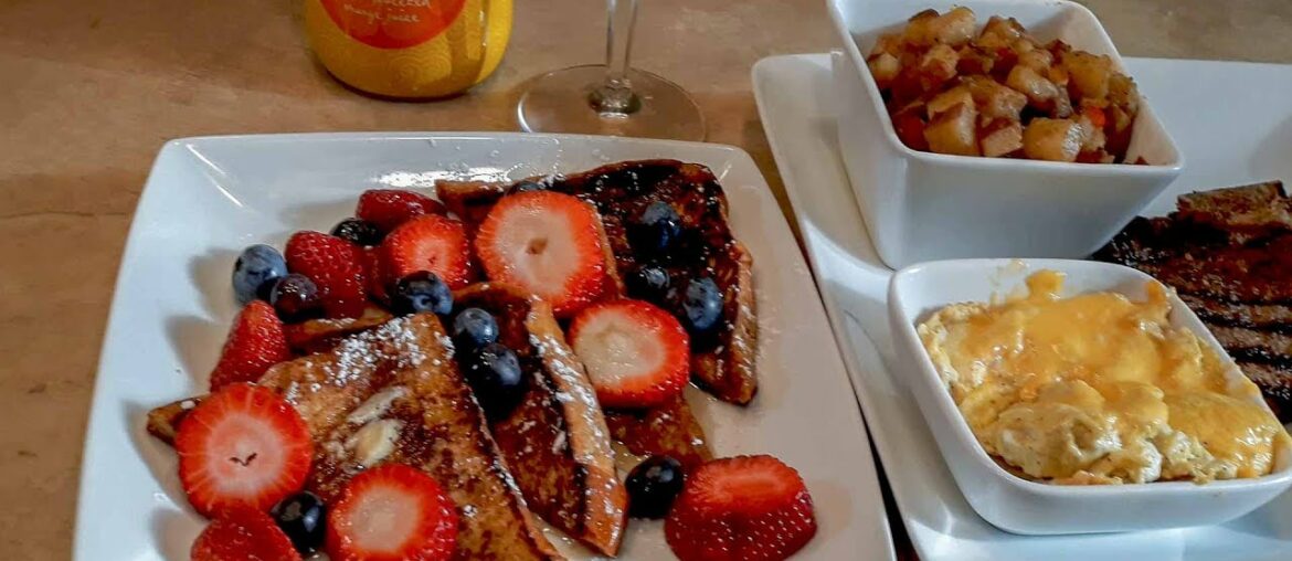 The perfect French toast flight and steak brunch recipe