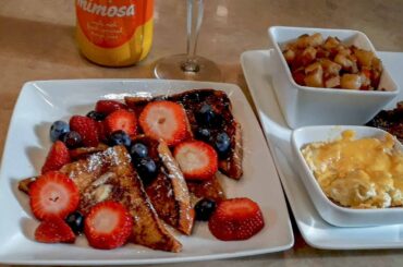 The perfect French toast flight and steak brunch recipe