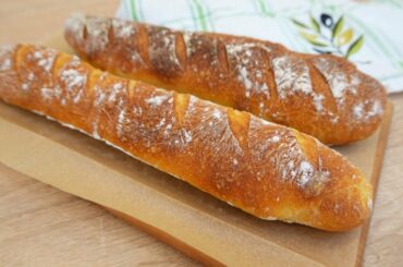 French Baguette at Home / Simple Dough Recipe / Cook at home