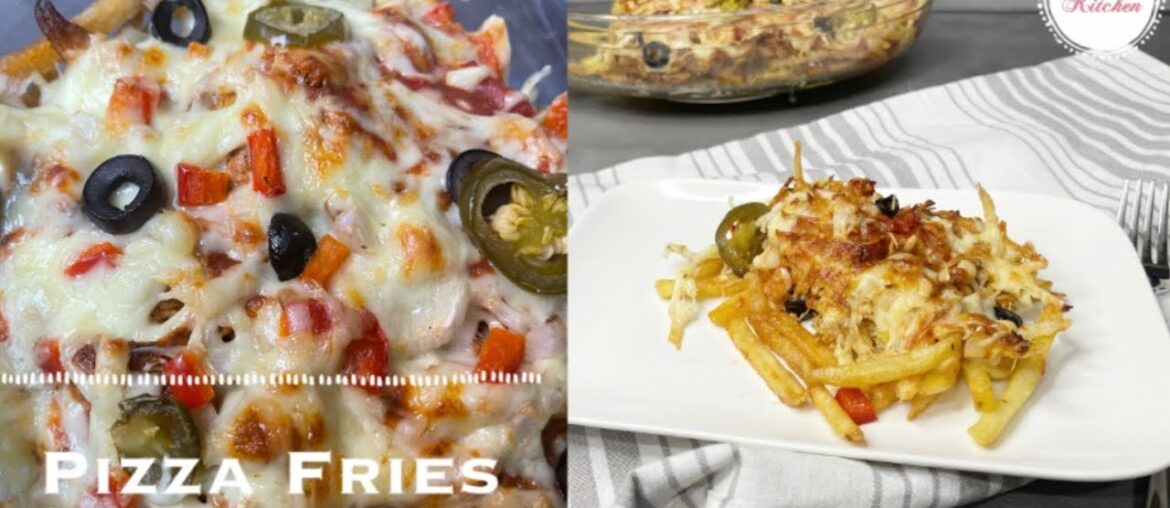 Pizza Fries Recipe | Ramadan Special | Cheese loaded Fries  | Family Snack | Pizza French Fries