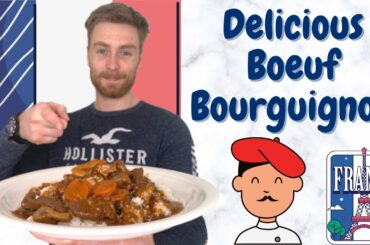 Easiest most delicious Boeuf Bourguignon | French recipe | Victoraimezcooking