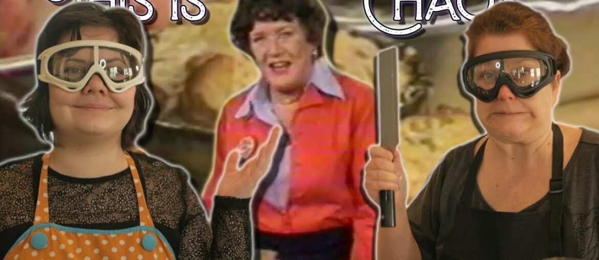 We Tried Following Julia Child's Famous Onion Soup Recipe and it was Chaos (feat. my Mom)