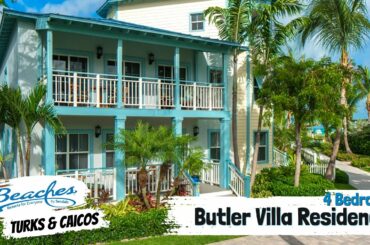 Key West Four Bedroom Butler Villa Residence 4VB | Beaches Turks & Caicos Full Tour & Review 4K