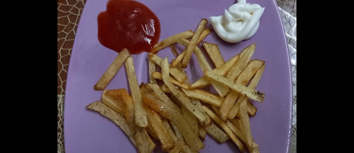 KIDS FAVORITE FRENCH FRIES/SNACK RECIPE/COOKING VIDEO/YUVJA VLOGS