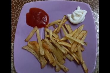 KIDS FAVORITE FRENCH FRIES/SNACK RECIPE/COOKING VIDEO/YUVJA VLOGS