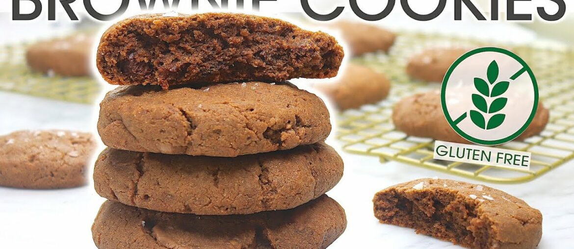 Fudgy Brownie Cookies: Eggless, No Butter & Gluten-Free | How To Cuisine Fudgy Brownie Cookies: Eggless, No Butter & Gluten-Free | How To Cuisine