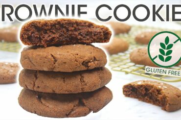 Fudgy Brownie Cookies: Eggless, No Butter & Gluten-Free | How To Cuisine