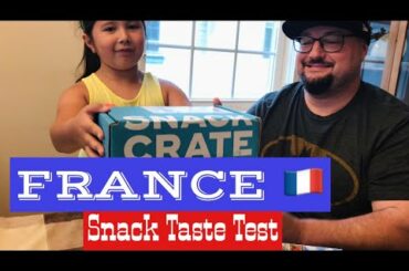 TRYING FRANCE SNACKS  | SnackCrate 2020