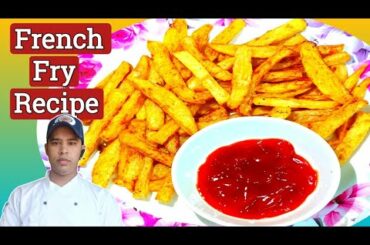 Homemade Crispy French Fries Recipe/Crispy French Fries Recipe/French Fries CookingShooking