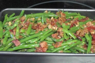 Gourmet Green Bean Recipe made Simple! ~Easy Side Dish~