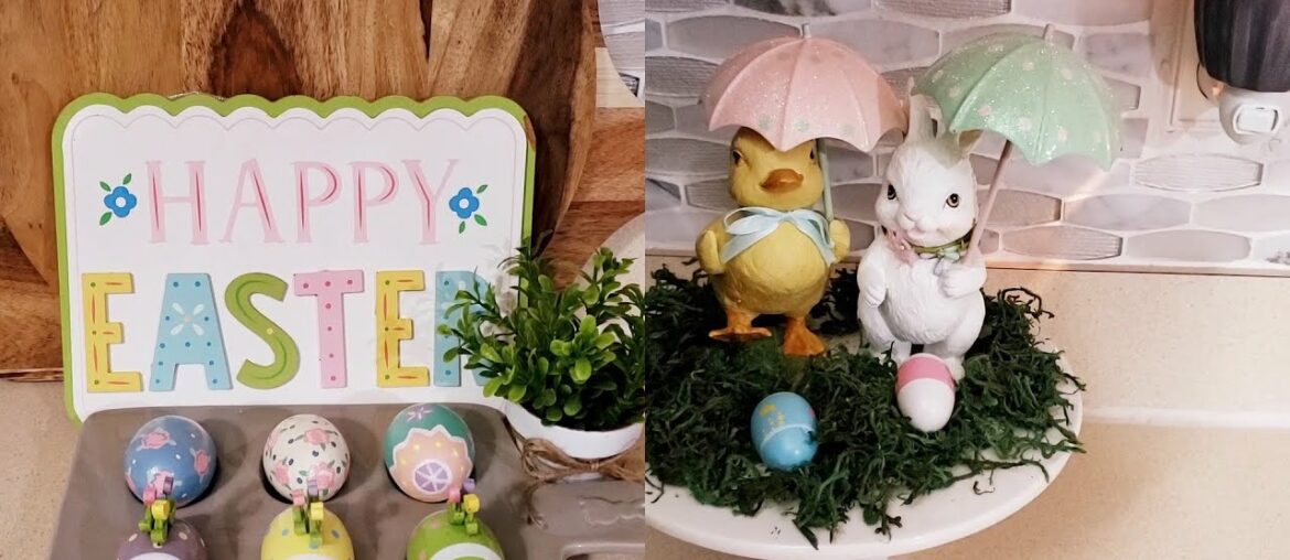 DECORATING OUR HOME FOR EASTER 2021| Kitchen & Formal Dining-room