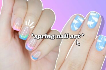 Spring 2021 Nail Art | Everything's Peachy Collection by Bio Seaweed Gel