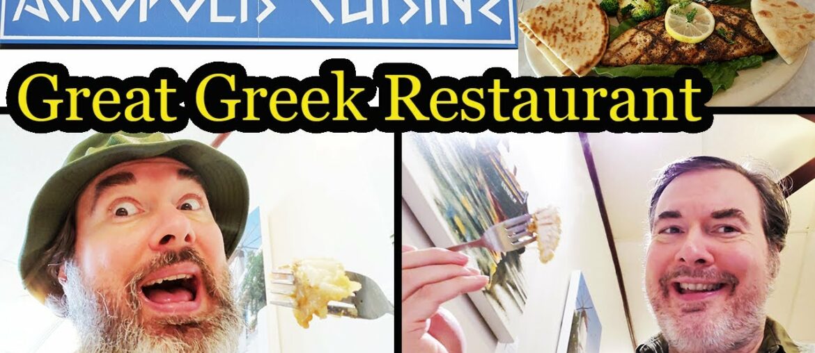 Restaurant Review Vlog: Best Restaurants New Orleans Acropolis Cuisine a Locals Favorite Restaurant