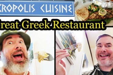 Restaurant Review Vlog: Best Restaurants New Orleans Acropolis Cuisine a Locals Favorite Restaurant