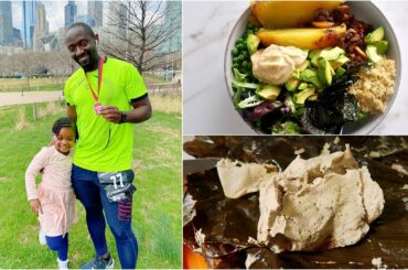 What a Vegan Dad Eats in a Day| Ultra Marathon run on Healthy Food