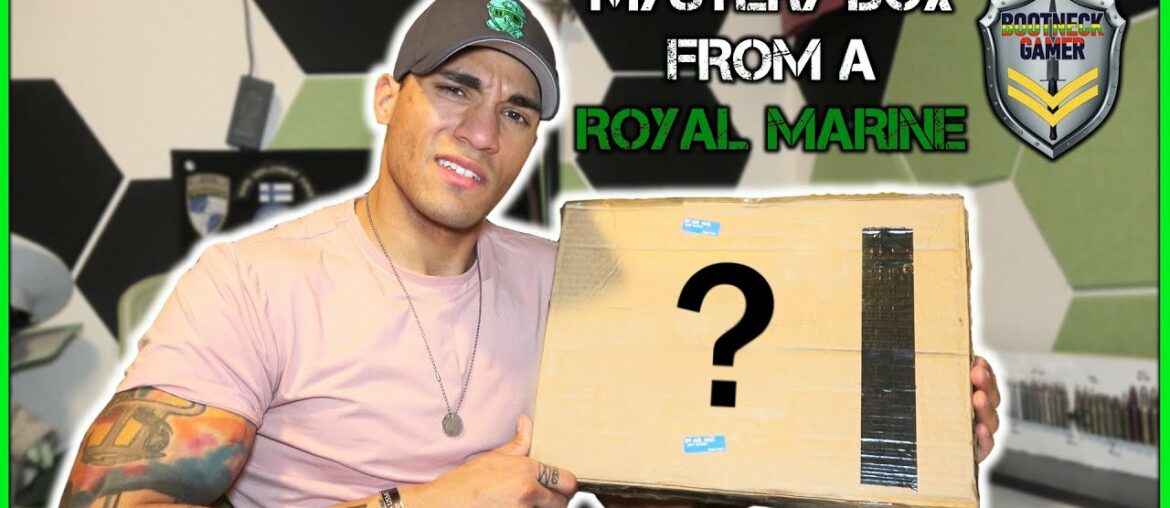 I got a mystery box from a Royal Marine!