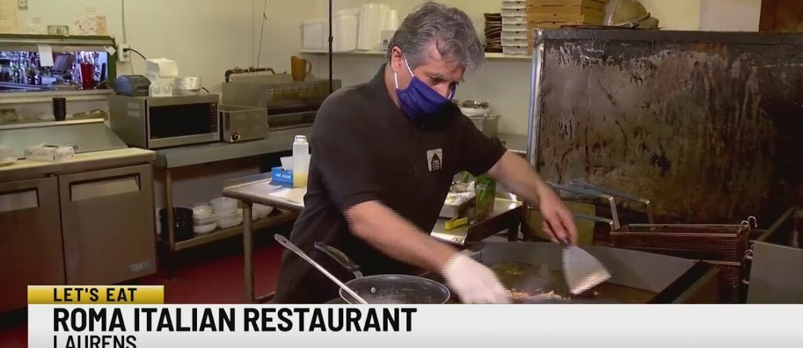 Let's Eat at Roma Italian Restaurant in Laurens