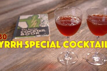 1930 Byrrh Special Cocktail Recipe QuinQuina Cocktail - Cocktails After Dark - Glen And Friends
