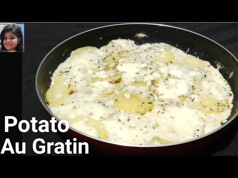 Pan Potato Au Gratin|Tasty French recipe|Potato au gratin in frying pan|How to cook au gratin| Pan Potato Au Gratin|Tasty French recipe|Potato au gratin in frying pan|How to cook au gratin|