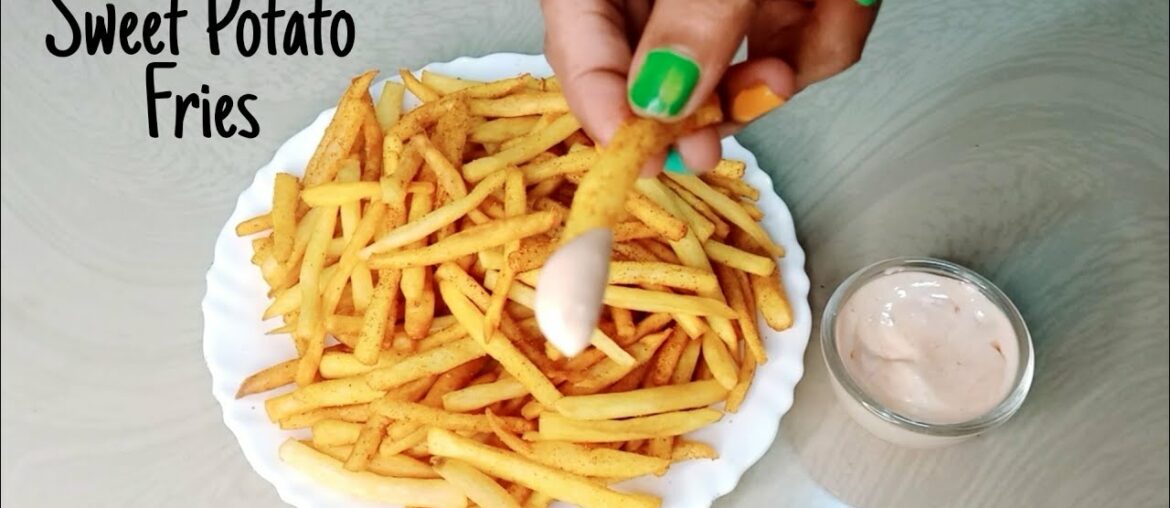 Sweet potato fry recipe|Crunchy sweet potatoes fry|French fry recipe|No failRecipe