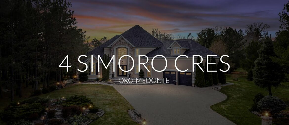 4 Simoro Crescent, Oro-Medonte – LUXURIOUS LIVING AWAITS IN THIS SHOWPIECE ESTATE! 4 Simoro Crescent, Oro-Medonte - LUXURIOUS LIVING AWAITS IN THIS SHOWPIECE ESTATE!