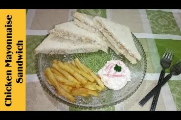 Chicken Mayo Sandwich With Coleslaw & French Fries | Ramadan Special Recipes | Urdu | Hindi |