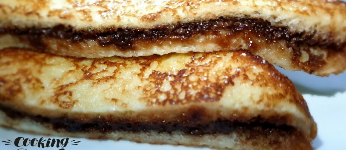 Nutella Stuffed French Toast | Breakfast Recipe | Zakiya's cooking