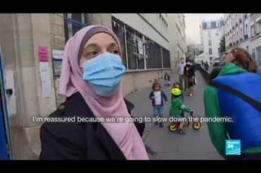 Macron announces French school closure, nationwide restrictions