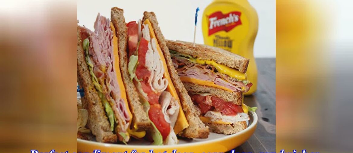 Review: French’s Classic Yellow Mustard Sauce, Ground Yellow Mustard, Gluten Free, 8Oz