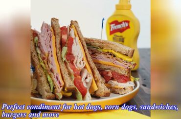 Review: French’s Classic Yellow Mustard Sauce, Ground Yellow Mustard, Gluten Free, 8Oz