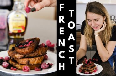 Easy Vegan Chocolate French Toast Recipe