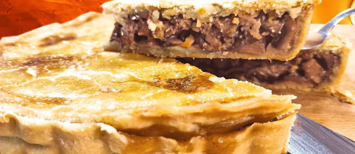 Cooking mushrooms: French mushroom pie recipe #cookingmushrooms #mushroompie #mushrooms