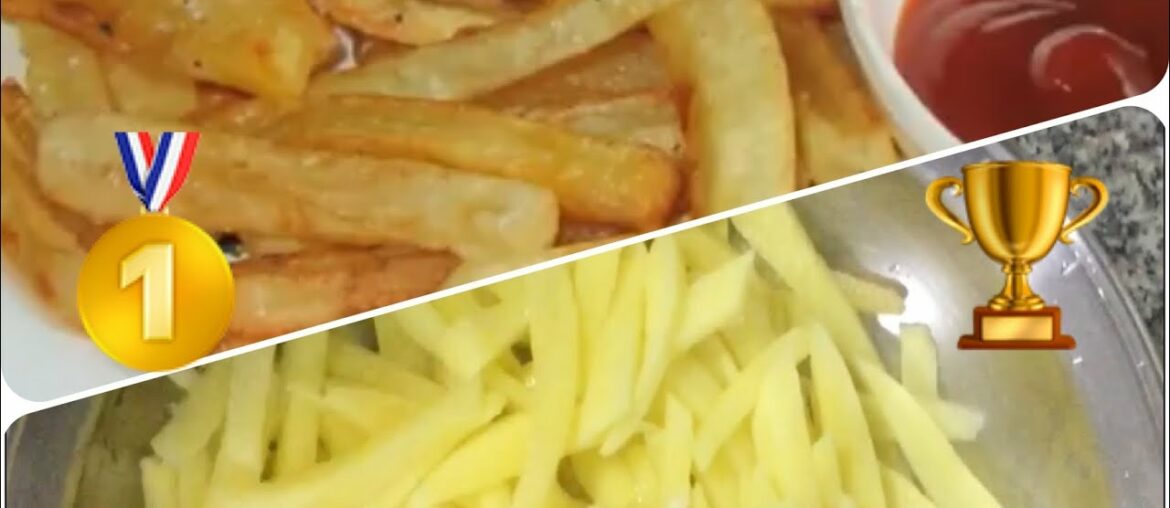 Crispy French fries Recipe -Homemade crispy fries - French fries | Restaurant style french fries