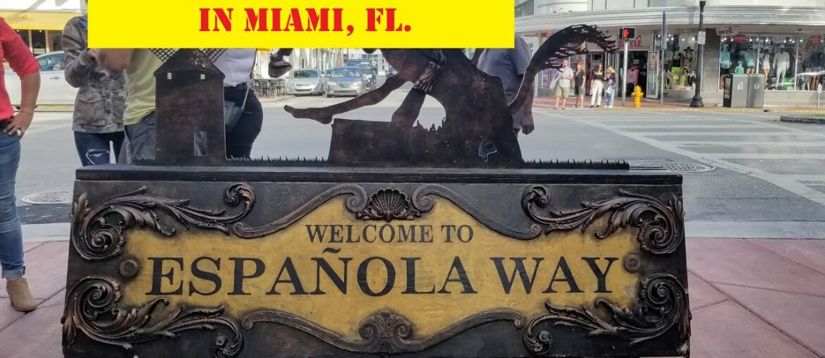 ESPANOLA WAY, MIAMI BEACH | 4K MIAMI | CHI'S LIFE VLOG ESPANOLA WAY, MIAMI BEACH | 4K MIAMI | CHI'S LIFE VLOG