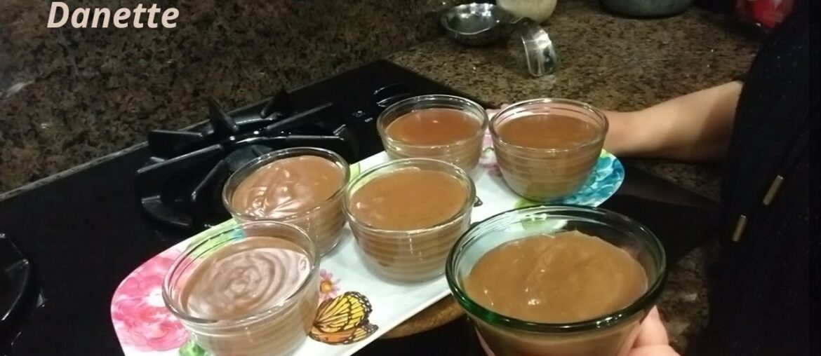 Chocolate pudding - DANETTE - (french recipe)