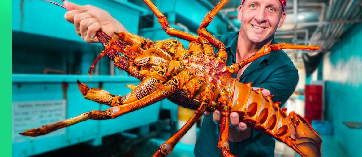 French Chef Prepares RARE Red Spiny LOBSTER 5 Ways!!