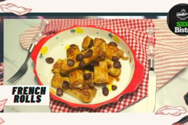 Easy & Quick French  Rolls Recipe | Happiness is Homemade | Sidz Bistro