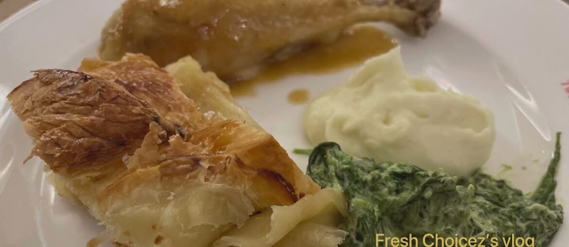 Anxin Chicken served at a France Restaurant