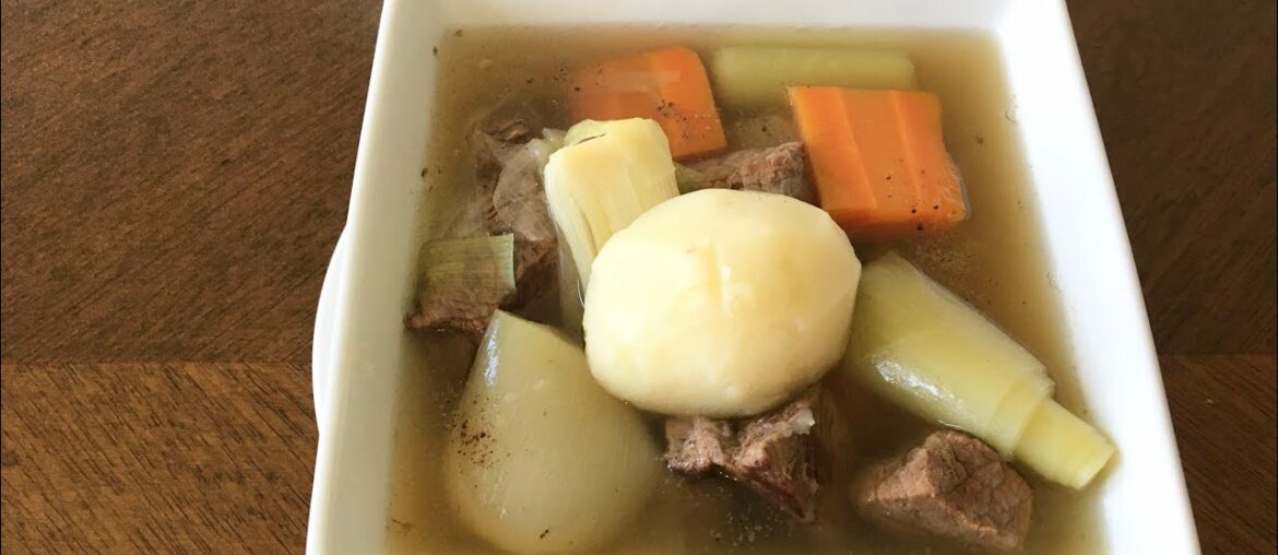 Beef stew with leeks - pot au feu | French recipe