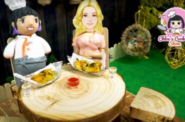 French Fries | Mini Food | Cheese Potato Recipe | ASMR | Cooking with Paris Hilton