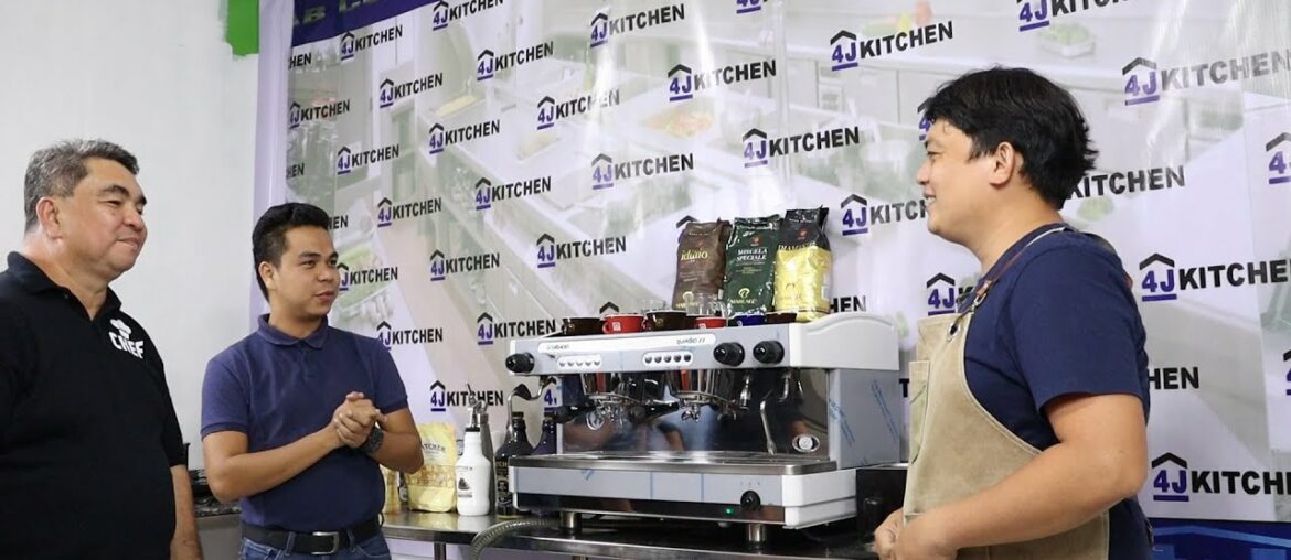 ESPRESSO MACHINE Tutorial with MR. ELMAR LIMPIADO at 4J Kitchen ESPRESSO MACHINE Tutorial with MR. ELMAR LIMPIADO at 4J Kitchen
