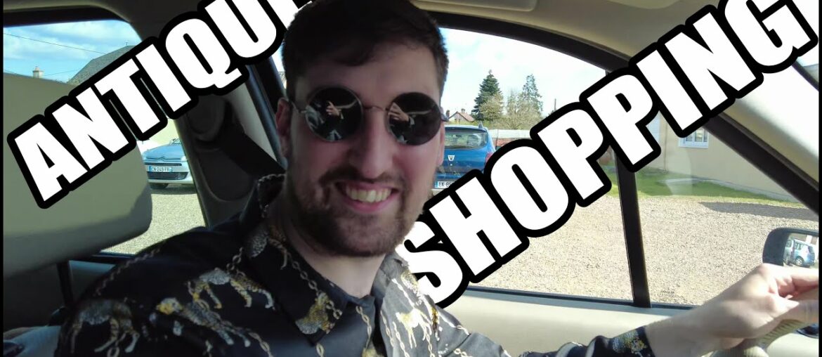 Exploring an Antique shop in France