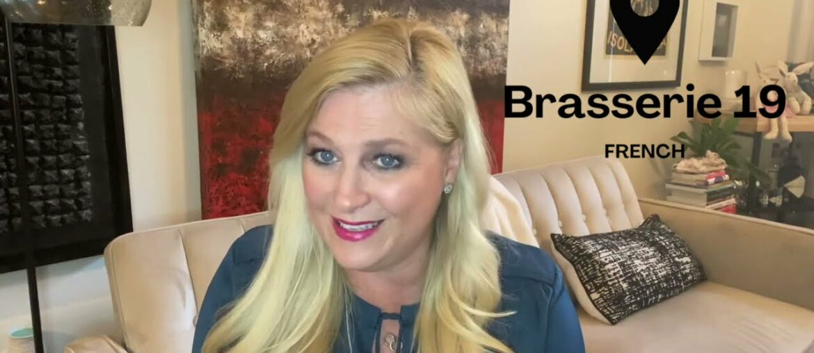 FOODIE REAL ESTATE AGENT- BRASSERIE 19/ RIVER OAKS- WEST GRAY- FOOD + COCKTAILS