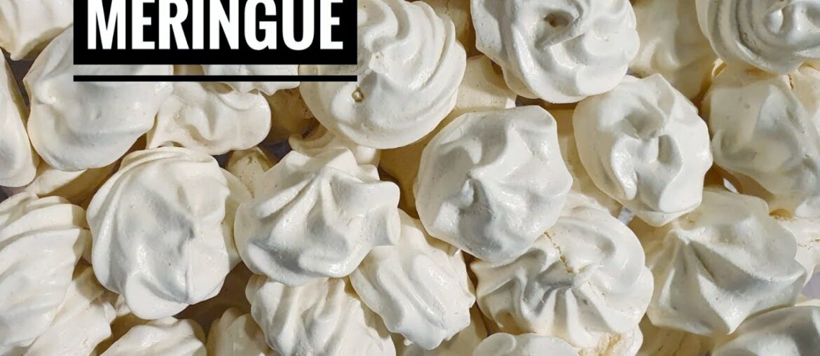 French meringues recipe that you can do at home